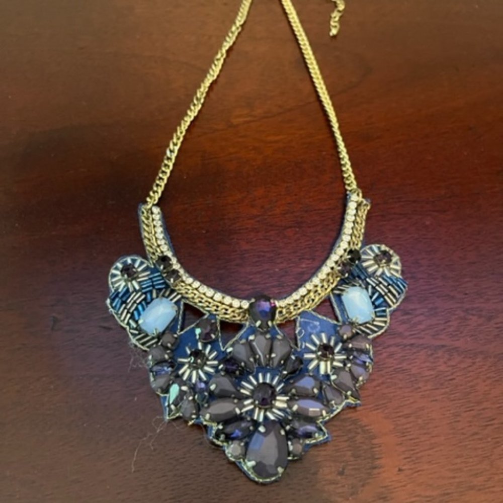 𝅺Large purple necklace